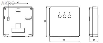 AURATON LIBRA SET Carbon Regulator Czarny (stara nazwa 3021)